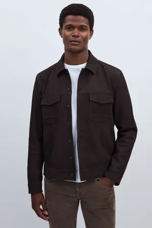 Paige Pedro Jacket Suede Plain, Size: XL