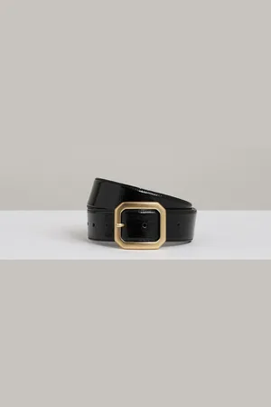 Reiss Evelina Belt Suede Plain, Size: S