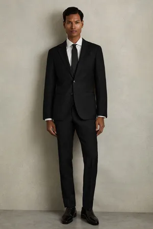 Reiss Slim-fit Single Breasted Wool Suit Jacket, 40R