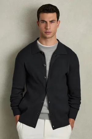 Reiss Saint Cardigan Ribbed, Size: XS