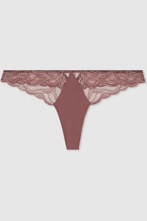 Calvin Klein Lace Thongs, XS