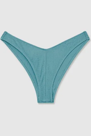 Calvin Klein Crinkle Bikini Bottoms, XS