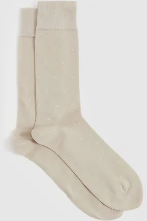 Reiss Mario Polka Dot Socks, S & M