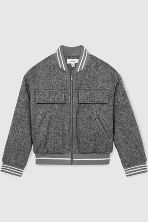 Reiss 13-14 yrs Wool-blend Padded Bomber Jacket