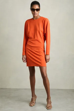 Reiss Cowl Back Mini Dress, XS