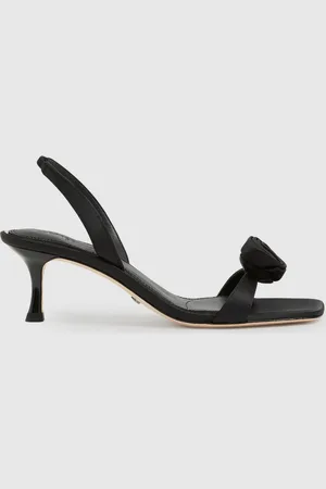 Paige Satin Rosette Sandals, , 336
