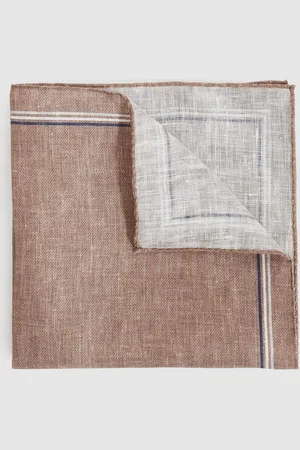 Reiss Linen Pocket Square