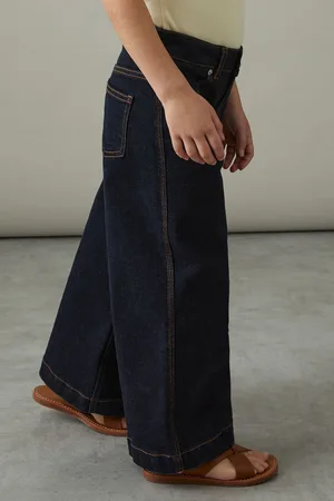 Reiss 9-13 yrs Wide-leg Jeans, Q04