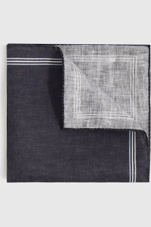 Reiss Linen Pocket Square