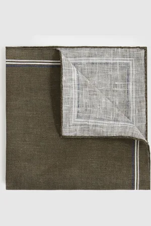 Reiss Linen Pocket Square