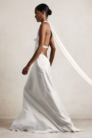 Reiss Atelier Duchess Satin Maxi Dress, 8