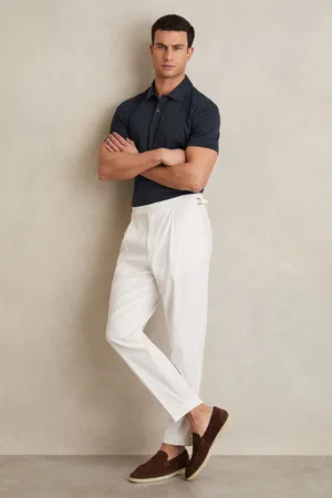 Reiss Cotton Short-sleeve Polo Shirt, XS