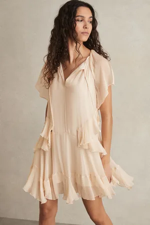 Reiss Ruffle Mini Dress, 4