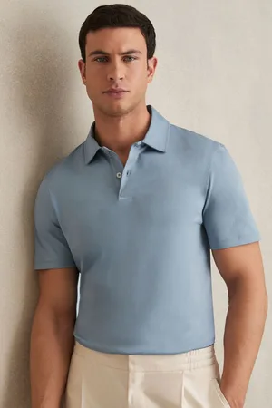 Reiss Cotton Short-sleeve Polo Shirt, XS