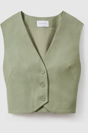 Significant Other Leighton Waistcoat Woven, Size: 14