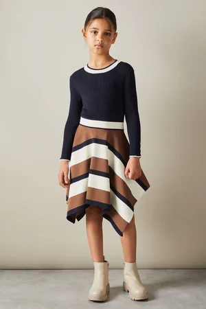 Reiss Rachel Dress Colourblock, Size: 45Y