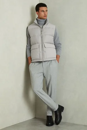 Reiss Dante Gilet Quilted, Size: S