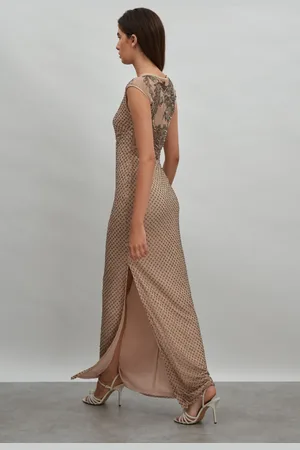 RAISHMA Embellished Maxi Dress, , 8