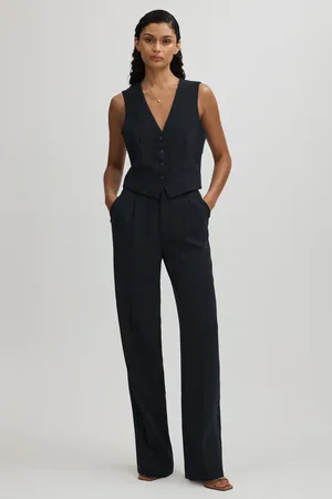 GOOD AMERICAN Single Breasted Waistcoat, XS
