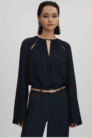 Reiss Gracie Blouse Plain, Size: 4