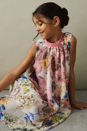 Reiss Kady Halter Neck Dress Floral Print, Pink Size: 9