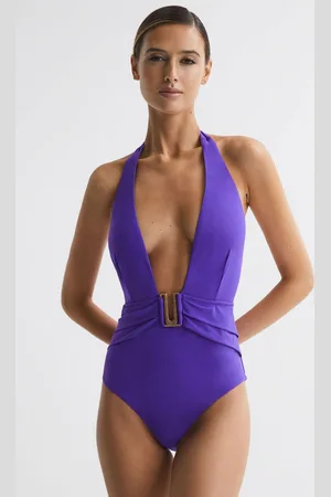 Reiss Isabel Swimsuit Cotton Plain, Size: 4