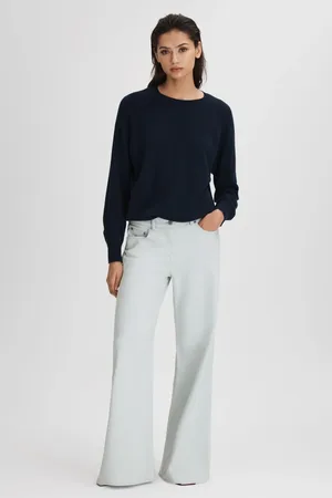 Reiss Flared Side Seam Jeans, 24R