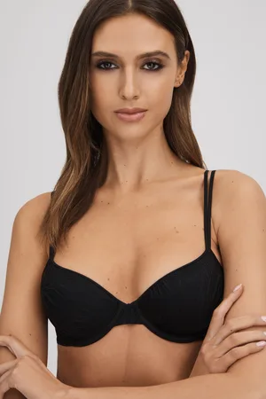 Calvin Klein Calvin Underwear Microfibre Lace Bra, 34C