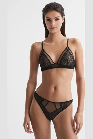 Calvin Klein Lace Thong, , Size: M
