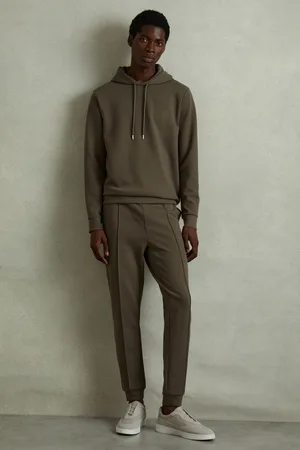 Reiss Interlock Jersey Hoodie, XS