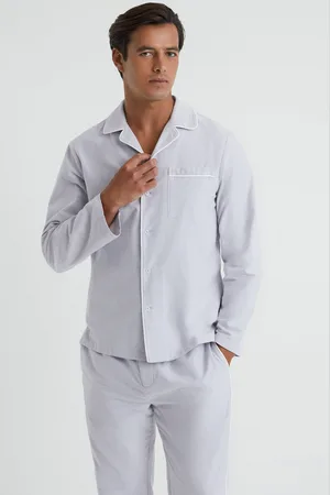 Reiss Cotton Button-through Pyjama Shirt, XS
