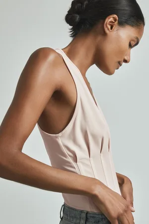 ATELIER Fernanda Vest Plain, Size: 6