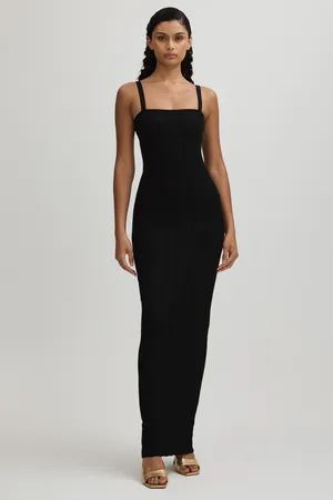 GOOD AMERICAN Plisse Dress, S