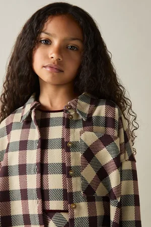 Reiss Elif Shirt Checked, Size: 45Y