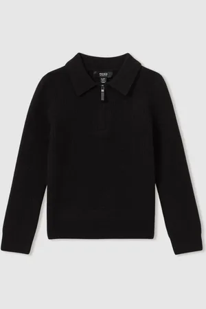 Reiss Regis Polo Shirt Wool Ribbed, Size: Q04