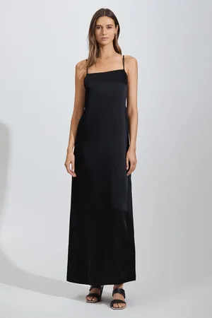 Bondi Born Linen Blend Dress, , XS- Resort & Holiday Wear