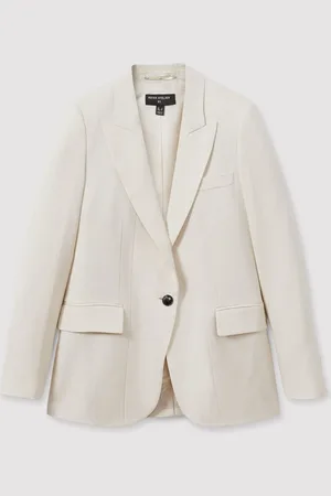 Reiss Maeve Atelier Single Breasted Suit Jacket With Virgin Wool, 6