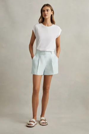 Reiss Lori Shorts Plain, Size: 14