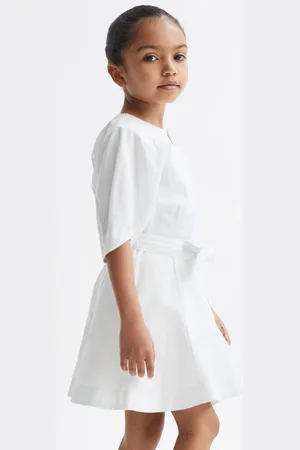 Reiss Freeda Dress Linen Plain, Size: 11