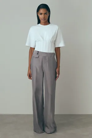ATELIER Sofia Trousers Plain, Size: 6
