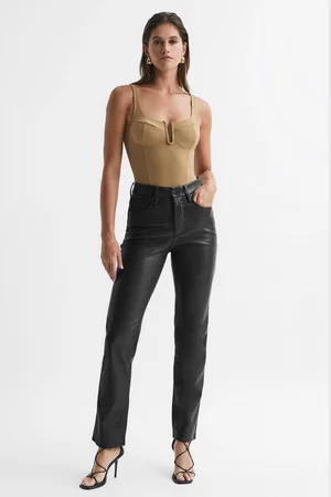 GOOD AMERICAN Better Than Leather Icon Pants, 31