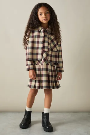 Reiss Elif Shirt Checked, Size: Q04