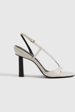 Reiss Joy Heels Leather Plain, Size: 8