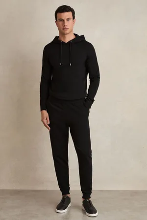 Reiss Merino Wool Drawstring Hoodie, XS