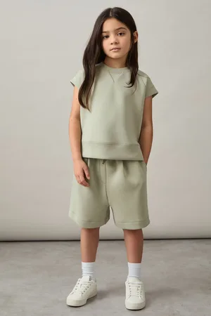Reiss Blend Sweatshirt And Shorts Set, 45Y
