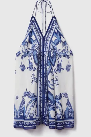 Reiss Harriet Mini Dress Printed, Size: 16