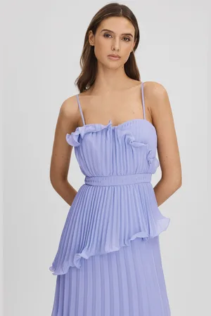 AMUR Ruffle Maxi Dress, , 10
