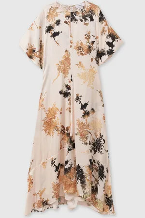 Reiss Floral Print Midi Dress, 4