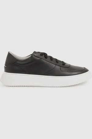 Unseen Footwear Suede Trainers, Black & white, EU 45