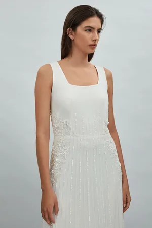RAISHMA Embellished Removable Bolero Maxi Dress, , 8
